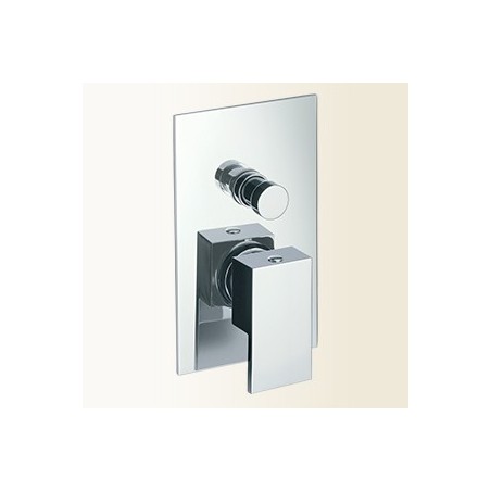 VICKY miscelatore monocomando doccia incasso con deviatore finitura cromo