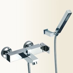 VICKY miscelatore monocomando vasca finitura cromo