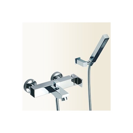 VICKY miscelatore monocomando vasca finitura nickel spazzolato