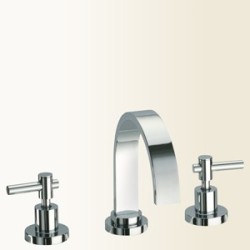 MOOD Batteria per lavabo 3 fori