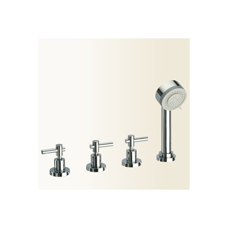 MOOD Batteria bordo vasca quattro fori