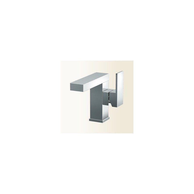 NEW SPACE Miscelatore monocomando per lavabo con leva laterale finitura cromo