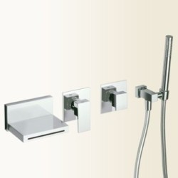 NEW SPACE Miscelatore per vasca ad incasso