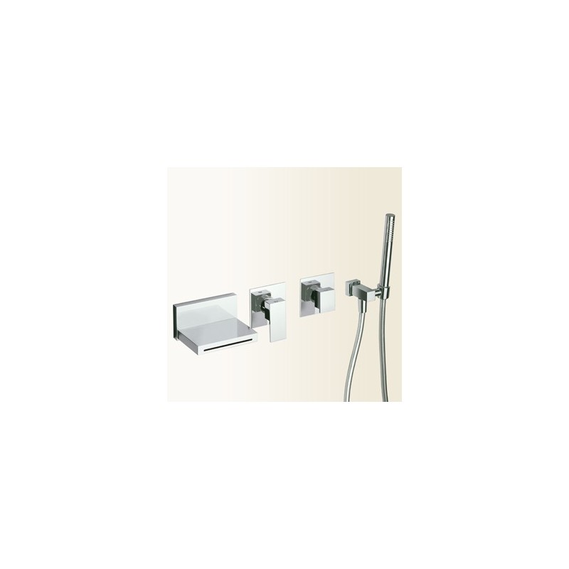 NEW SPACE Miscelatore per vasca ad incasso