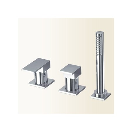 NEW SPACE Miscelatore bordo vasca 3 fori