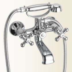 NOA gruppo vasca esterno finitura cromo