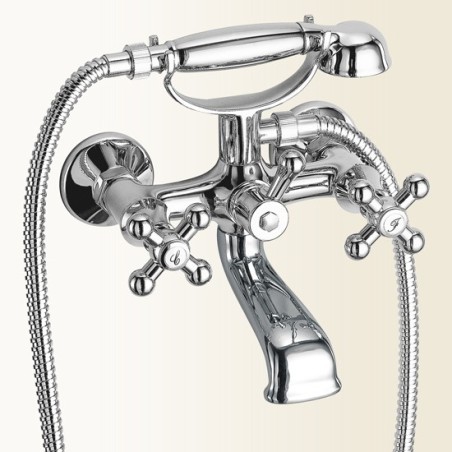 NOA gruppo vasca esterno finitura cromo