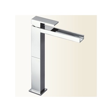 OPEN SPACE miscelatore monocomando lavabo con prolunga 200 mm e bocca lunga finitura cromo