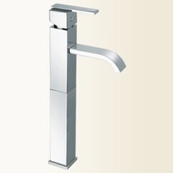 KLIP miscelatore monocomando lavabo con prolunga 200 mm finitura nickel spazzolato