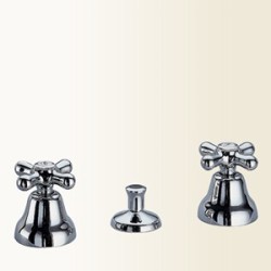 OASI batteria per bidet tre fori finitura vecchio bronzo