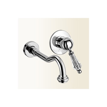 NEW VINTAGE miscelatore per lavabo ad incasso finitura cromo