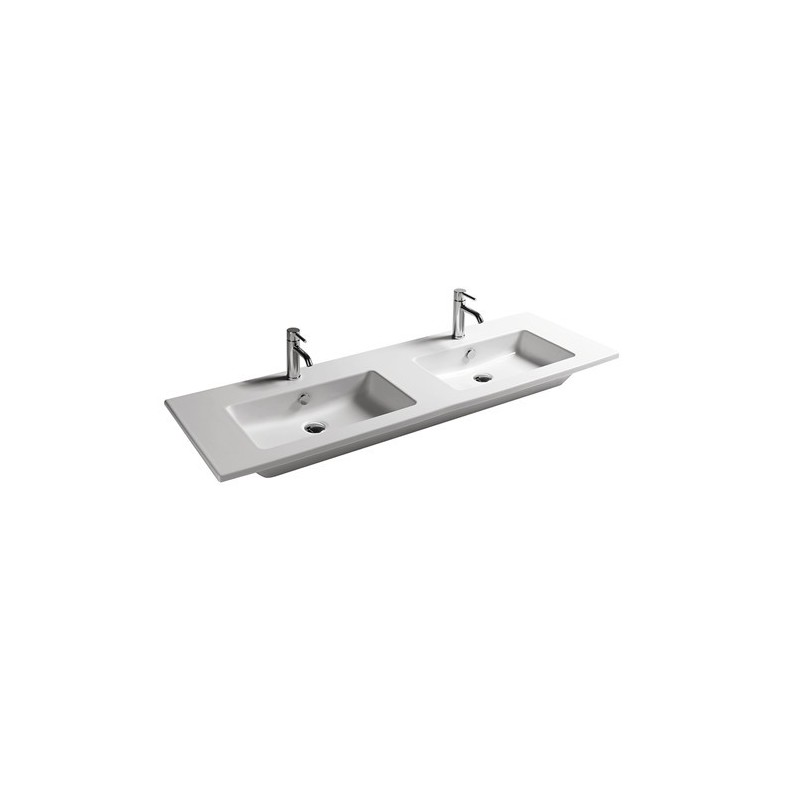 EDEN lavabo 141x46 doppio bacino