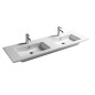EDEN lavabo 141x46 doppio bacino