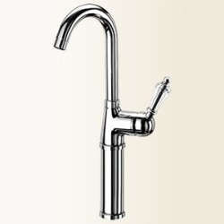 NEW VINTAGE miscelatore per lavabo con canna alta finitura vecchio bronzo