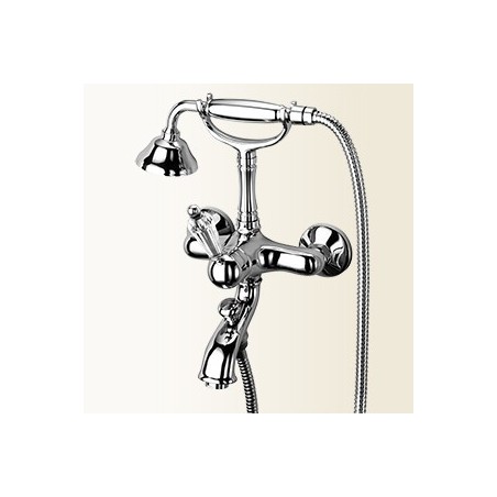 NEW VINTAGE miscelatore per vasca esterno finitura vecchio rame