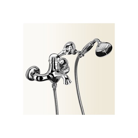 VERY VINTAGE miscelatore per vasca esterno finitura vecchio rame