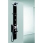 PRISMA pannello doccia termostatico 140 finitura nero