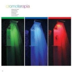 PRISMA CROMOTERAPIA pannello doccia termostatico 140 con cromoterapia finitura cromo brillante