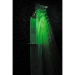 PRISMA CROMOTERAPIA pannello doccia monocomando 185 finitura cromo