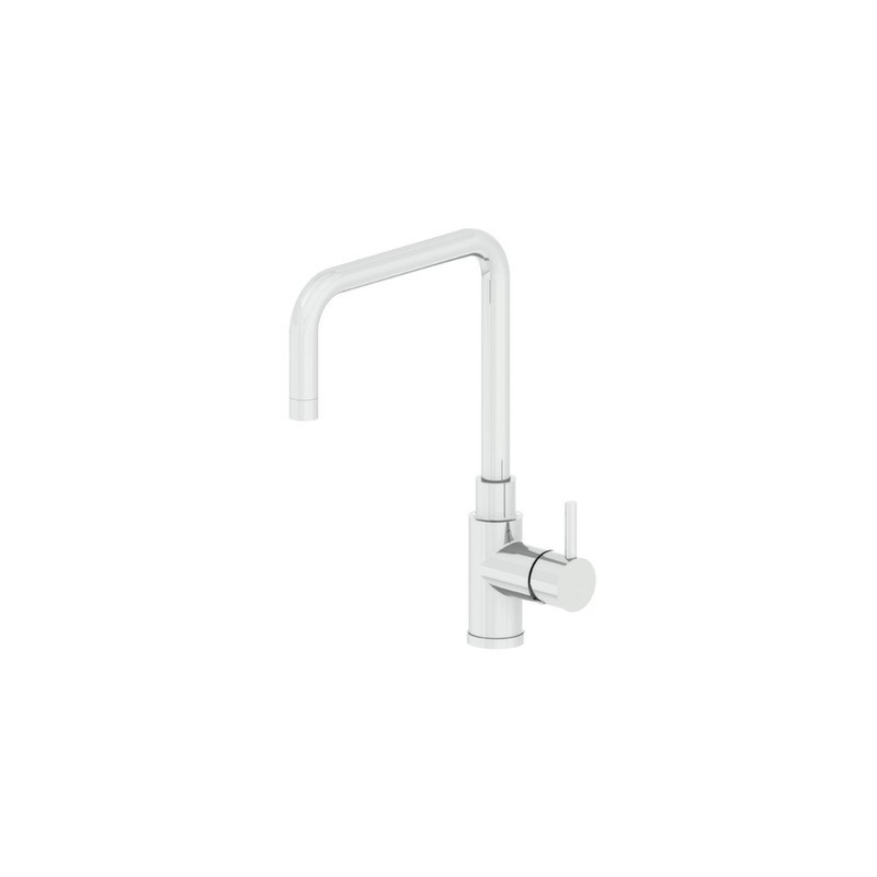 XL miscelatore lavello in acciaio inox canna girevole finitura satinato