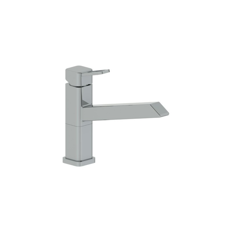 BLOW 2 miscelatore lavello in acciaio inox canna girevole finitura satinato