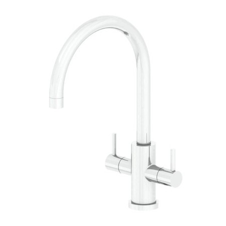 MINIMAL rubinetto lavello in acciaio inox finitura satinato