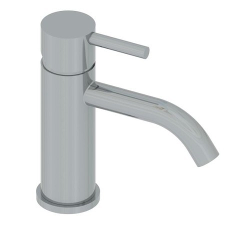 MINIMAL miscelatore lavabo in acciaio inox finitura satinato