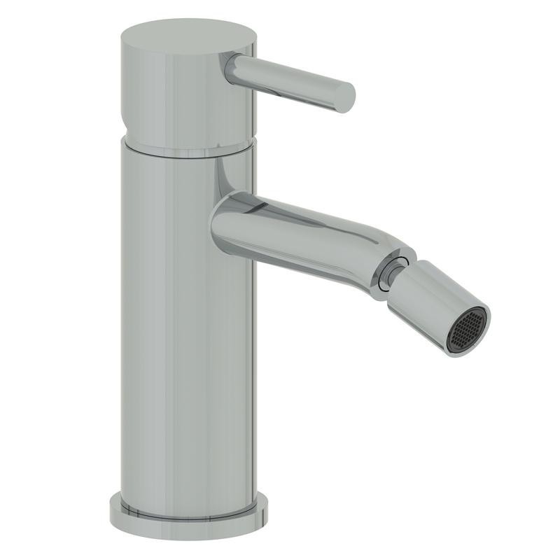 MINIMAL miscelatore bidet in acciaio inox finitura satinato