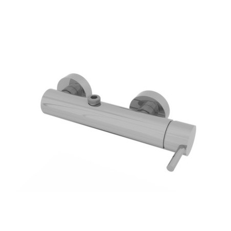 MINIMAL miscelatore doccia esterno per colonna doccia in acciaio inox finitura satinato