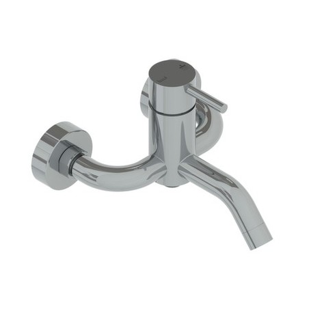 MINIMAL miscelatore vasca esterno in acciaio inox finitura satinato