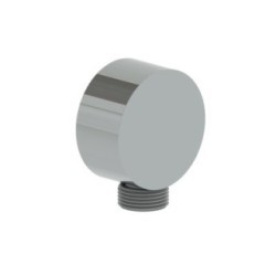 Presa acqua rotonda in acciaio inox finitura satinato