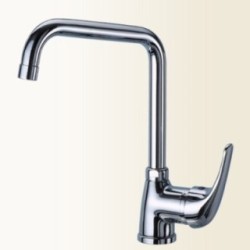 LINEA CUCINA miscelatore lavello con canna alta finitura cromo