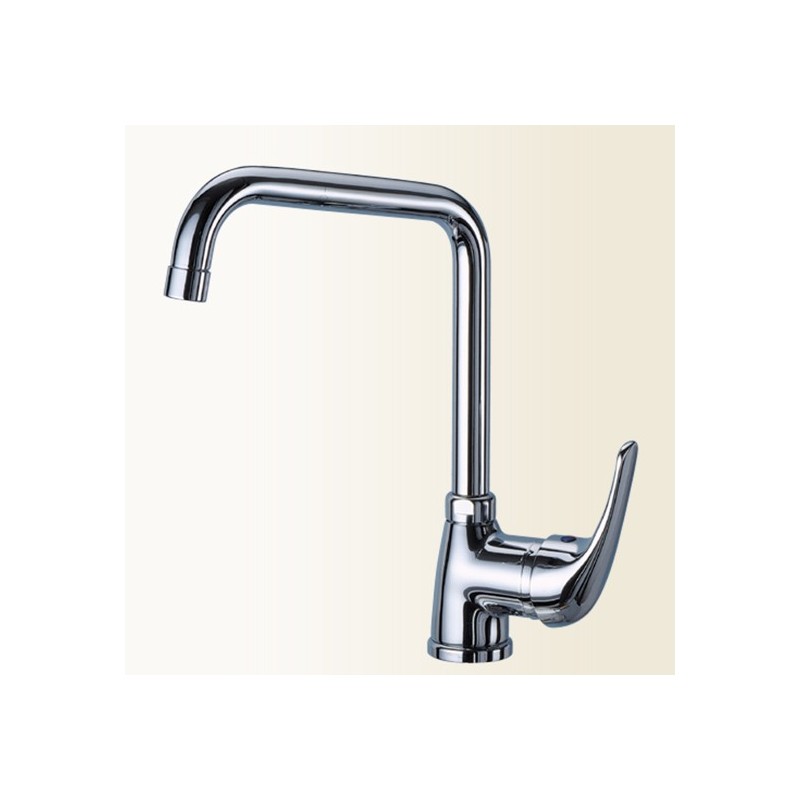 LINEA CUCINA miscelatore lavello con canna alta finitura cromo