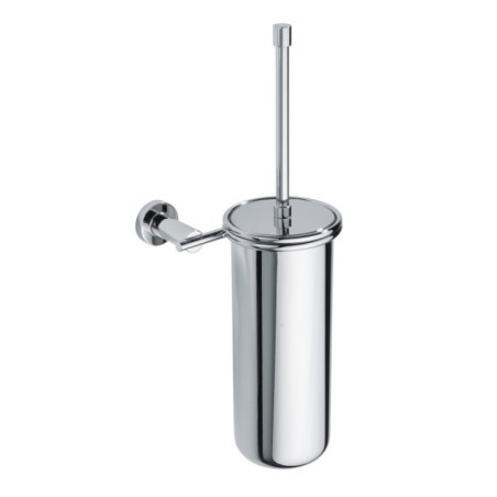 DECO' Portascopino a parete con bossolo cromo