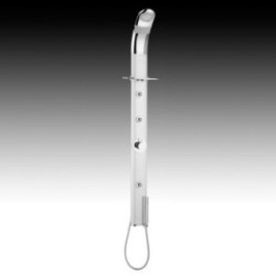 SFERA pannello doccia  senza miscelatore finitura satinato