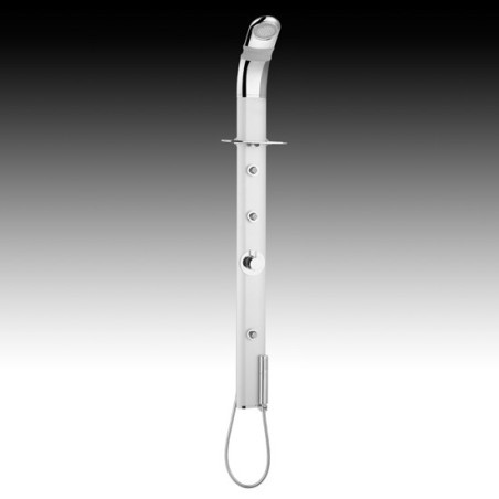 SFERA pannello doccia  senza miscelatore finitura satinato