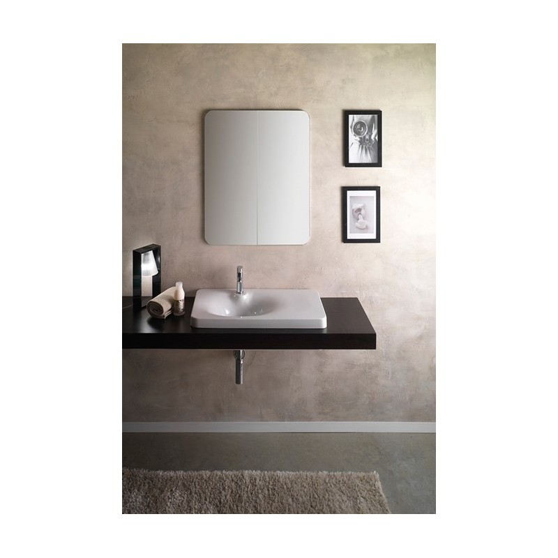 FUJI 80 SHELF DX lavabo da incasso