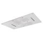 Soffione cromoterapia da incasso in acciaio inox 3 getti 6 led 850x540