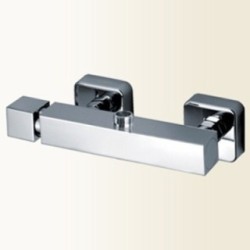 RUBIK miscelatore monocomando doccia esterno finitura cromo