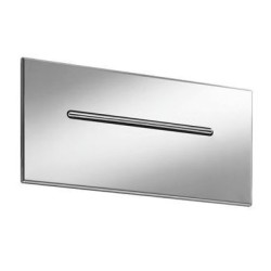 WELLNESS soffione incasso a parete 300x145 finitura cromo