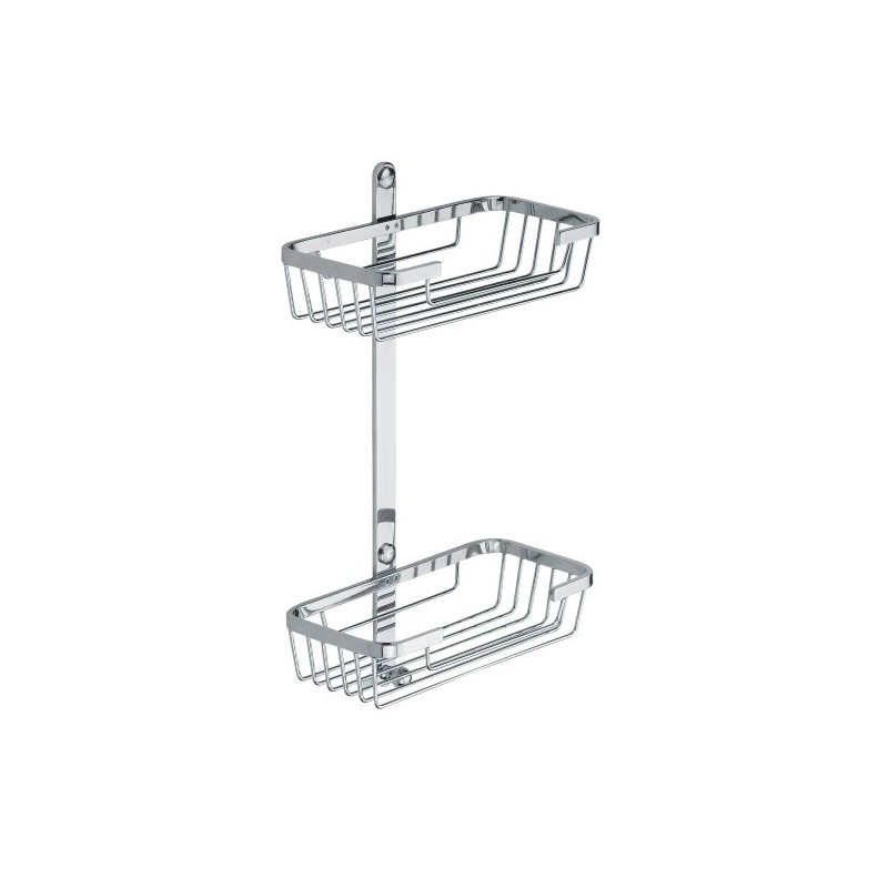 BAHAMAS mensola rettangolare a due piani