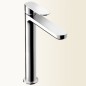 MIA Miscelatore per lavabo alto con bocca lunga senza scarico finitura cromo