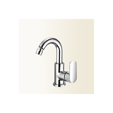 MIA Miscelatore per bidet con canna alta girevole senza scarico finitura cromo