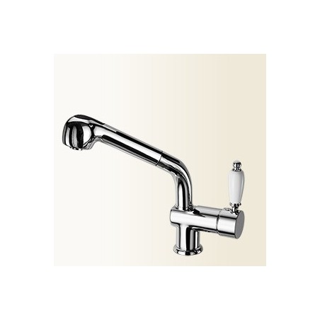 LINEA CUCINA miscelatore per lavello con doccetta estraibile finitura vecchio bronzo