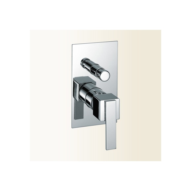 KLIP miscelatore monocomando doccia incasso con deviatore finitura cromo
