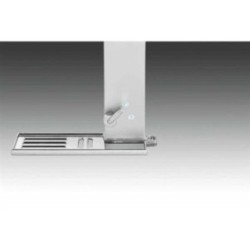 GEMMA H pannello doccia senza miscelatore, soffione quadro, con attacco acqua alto finitura satinato