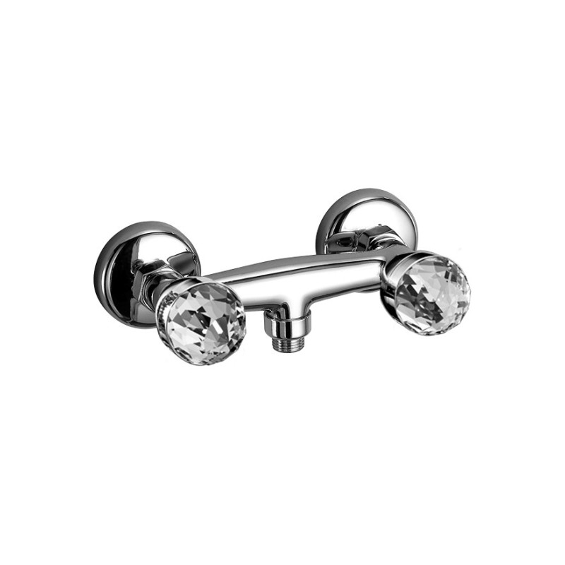 MY BIJOUX Gruppo doccia esterno finitura cromo