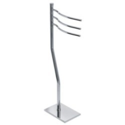 DUEMILA PLUS Piantana portasalviette con 3 bracci mobili