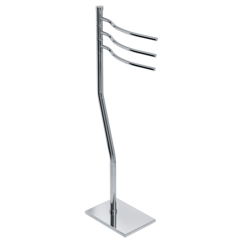 DUEMILA PLUS Piantana portasalviette con 3 bracci mobili