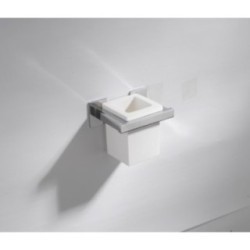 DIVA porta bicchiere bianco